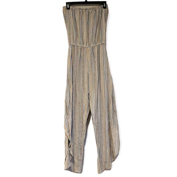 Anthropologie Drew Strapless Jumpsuit Size Medium - Picture 5 of 7
